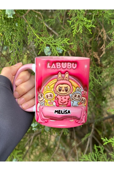 mug shop Labubu Quality Porcelain Name Writable Premium Gift Printed Mug Cup ...