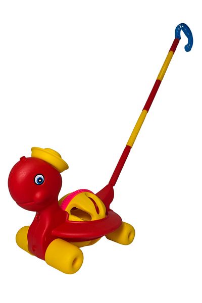RAF Store Zilli Turtle with Bell, Rattle and Stick, Clinking Cane Toy