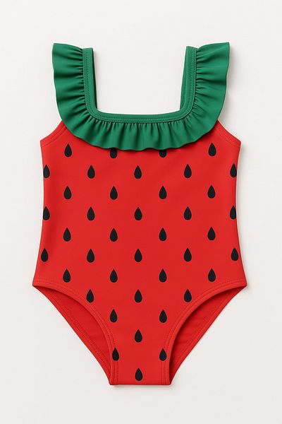 Yalçınoğlu Kids Cute Girls' Swimsuit Set I Quick-Drying Fabric I Comfortable and Flexible Structure