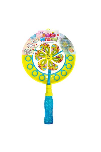 Toybox Kids Plastic Bubble Toys Children Colorful Windmill Bubble Stick