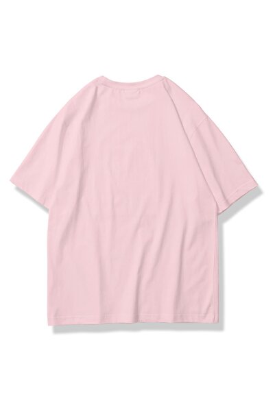 Trendiz Women's Red Hibiscus Tshirt Pink