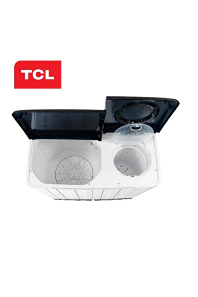 TCL TCL 18 kg Twin Tub Washing Machine, Lint Filter, White - F218TT