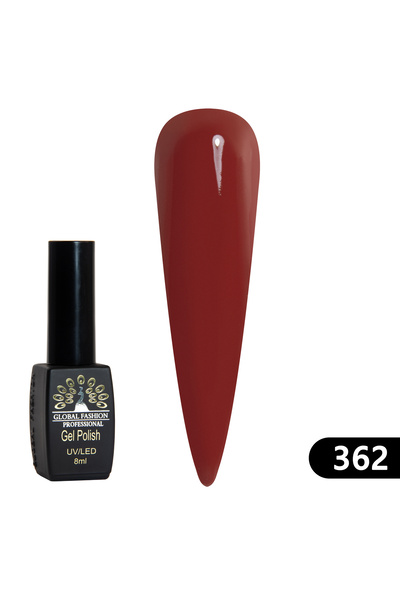 global fashion Oja semipermanenta Black Elite, Global Fashion 8 ml, 362