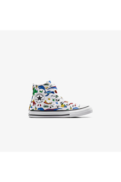 Converse Chuck Taylor All Star Dino Party Easy On Çocuk Beyaz Sneaker