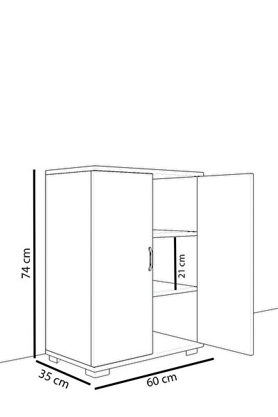 Remaks Şelale Ayakkabılık Dolabı Rafı 3 Bölmeli Çok Amaçlı Dolap Antrasit