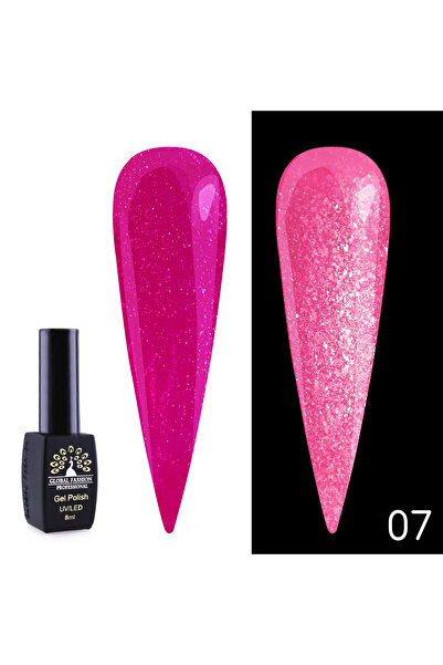 global fashion Oja semipermanenta Disco Summer 8ml, 07