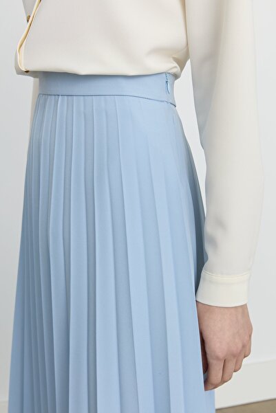 Nihan Pilisoley Etek Açık Mavi