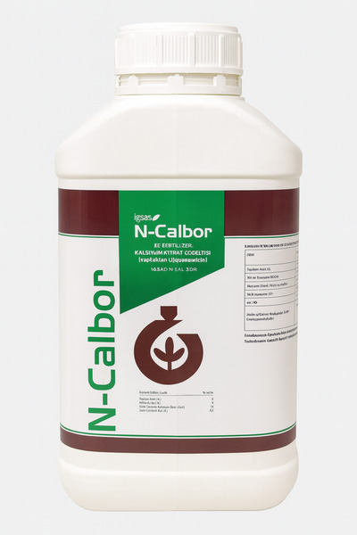 İGSAŞ İGSAŞ N-Calbor Sıvı Gübre 5 Litre – Kalsiyum Nitrat + Bor – Bitki Güçle...