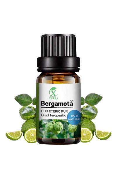 XTERRA | ULEI ESENTIAL DE BERGAMOTĂ | ULEI ETERIC 100% ȘI PUR | 10 ml