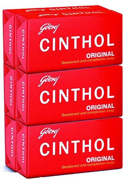 Godrej Cinthol Original Complexion Bath Soap - 99.9% Germ Protection, 100 g, Pack of 6