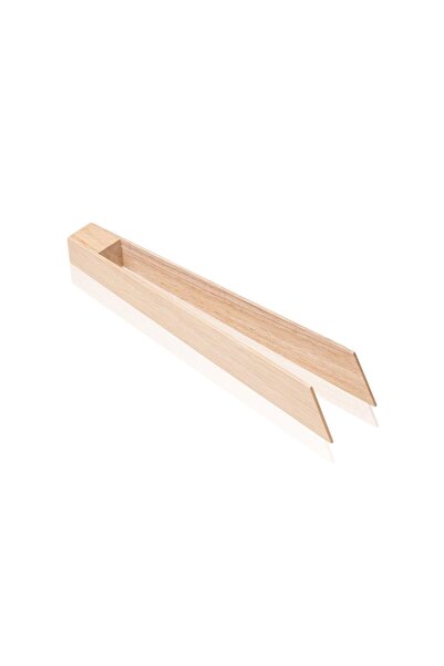 The Mia Natura Wooden Serving Tongs 30X4 cm