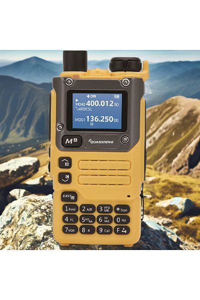 EarthKeepers Quansheng K6/UV-K5(8), Hands Free THK® model, UHF/VHF/Marine/Aeronautics, Airsoft,
