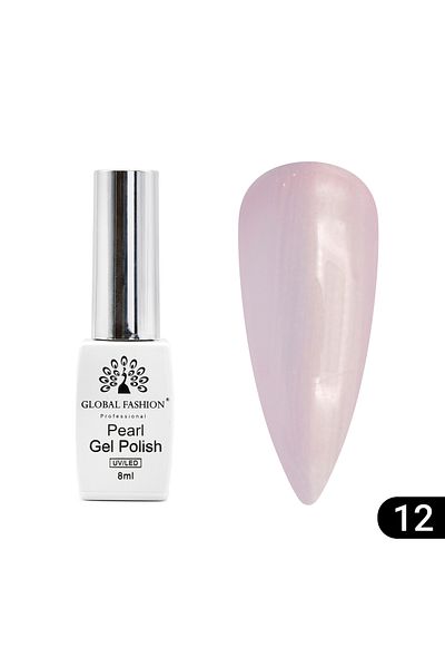 global fashion Oja semipermanentă Pearl 8 ml, 12
