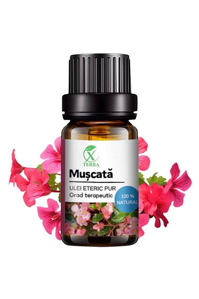 XTERRA | ULEI ESENTIAL DE MUȘCATĂ | ULEI ETERIC 100% ȘI PUR | 10 ml
