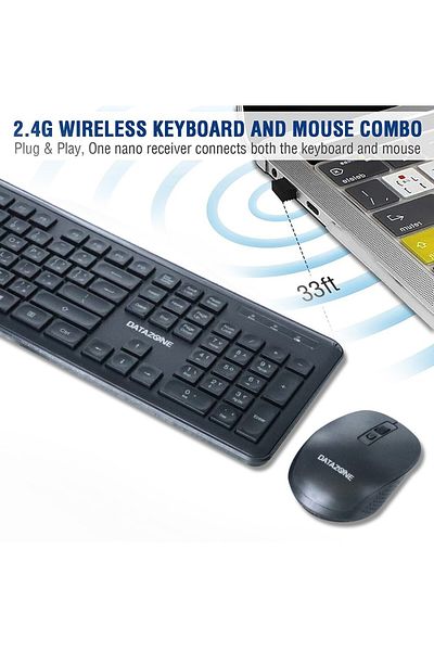 Datazone Wireless Keyboard with Mouse DZ-AN100