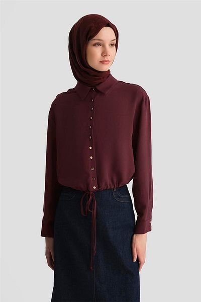 Armine Jacket 25Yd4226-1 Bordo