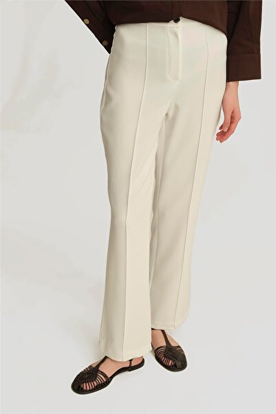 Armine Flare Pantolon 25YT232 Ekru
