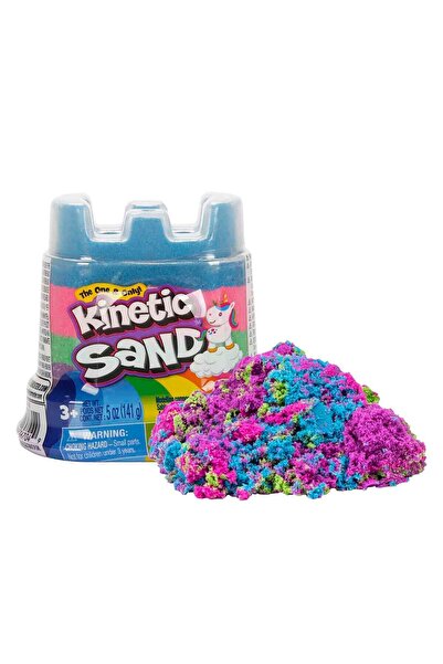 Kinetic Sand Gökkuşağı Kalesi Renkli Oyun Kumu 141 gr