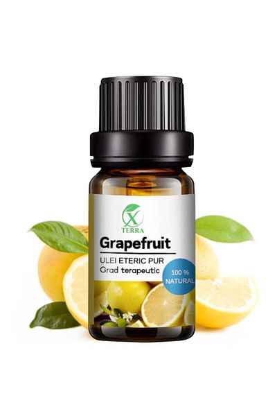 XTERRA | ULEI ESENȚIAL DE GRAPEFRUIT | ULEI ETERIC 100% ȘI PUR | 10 ml