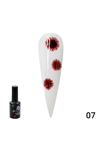 global fashion Oja semipermanentă Flowers Ball 10ml, 07