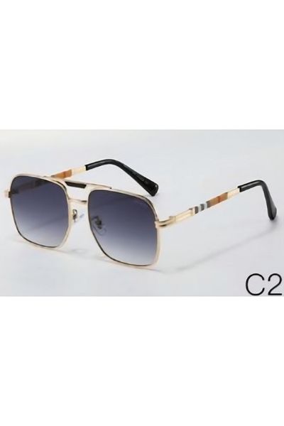 Escales Men's Uv-400 Protection Stylish Rimless Sunglasses