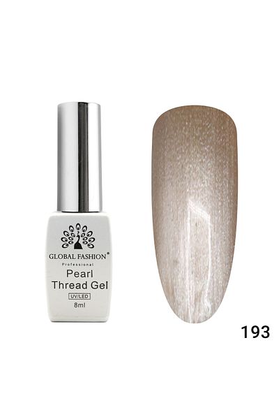 global fashion Oja semipermanenta Pearl Thread 8ml, 193