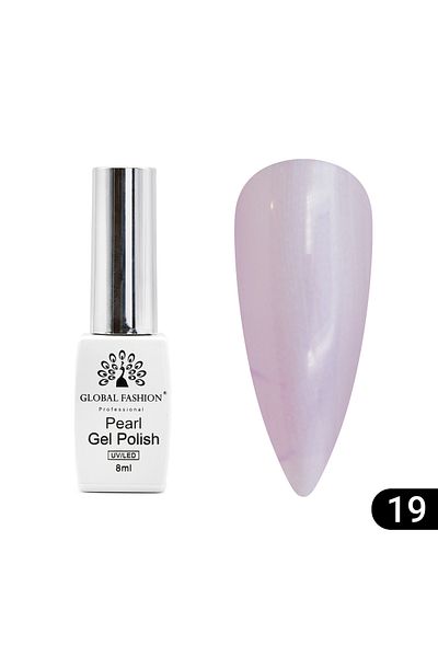 global fashion Oja semipermanentă Pearl 8 ml, 19