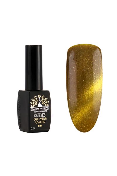 global fashion Oja semipermanenta Cat Eyes 8 ml, 24