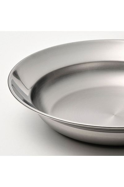 IKEA Pit Plate, Stainless Steel, 21 Cm, 2 Pieces