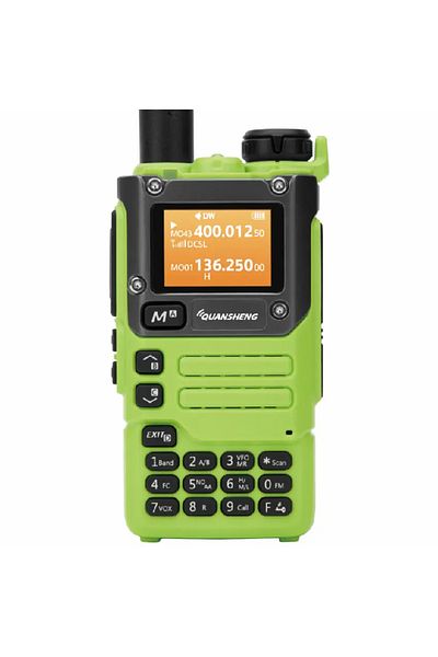EarthKeepers Quansheng K6/UV-K5(8) Professional Radio dual band, UHF/VHF/Marine/Aeronautics, Airsoft, Hiking