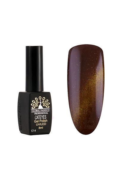 global fashion Oja semipermanenta Cat Eyes 8 ml, 14