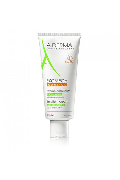 A-DERMA Cremă emolientă anti-mâncărime Exomega Control Laboratoires A-Derma, Cremă, 200 ml