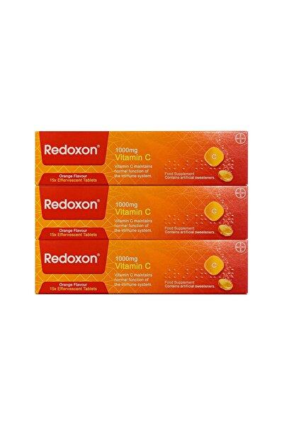 Bayer Redoxon Orange 1G Eff Tab 15S 2+1