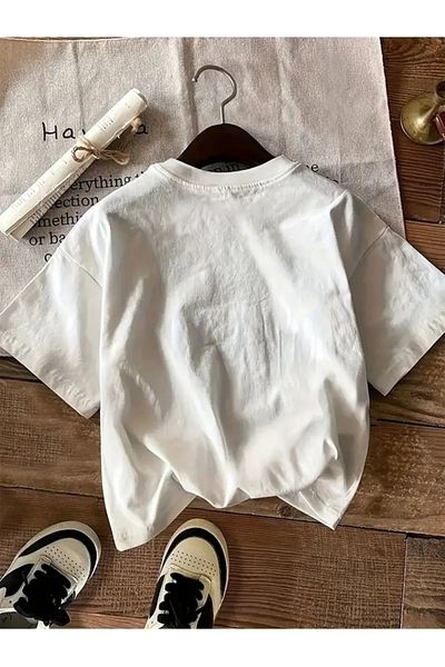 1blood Χαριτωμένο μπλουζάκι Capy Bara με στάμπα Unisex Oversize