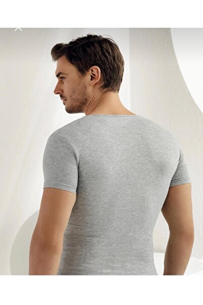 Şahinler *****Shahinler'6 Pack Men's Colorful Lycra Deep Crew Neck Undershirt Singlet.