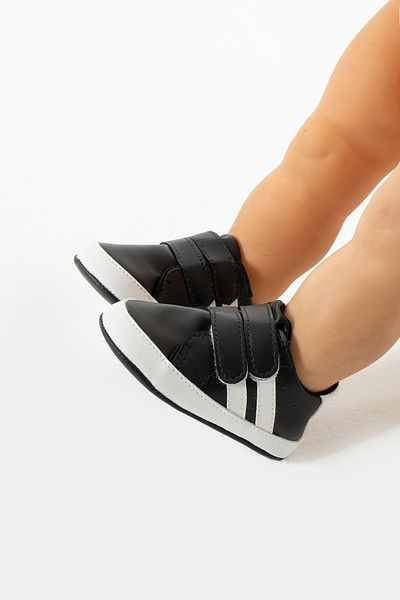 yummy kids First Step Velcro Strip Detailed Comfortable Non-Slip Sole Baby Shoes Booties