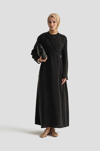 Armine Blouse Dress Suit 25Y6009 Black