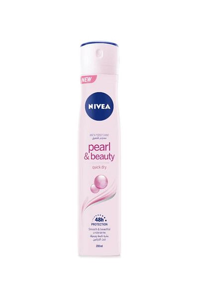 NIVEA Antiperspirant Spray with Pearl Extract and Avocado Oil Pink/Blue 200ml Pink/Blue 200ml