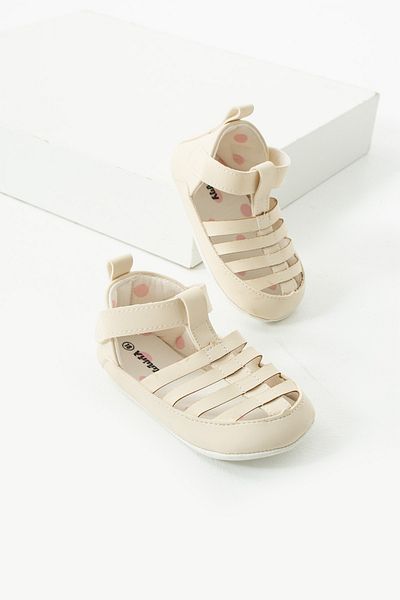 yummy kids Non-Slip Sole First Step Velcro Comfortable Girl Sandals Booties