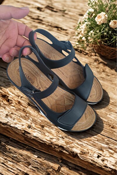 Weynes Women's Black Summer Casual Comfortable Sandals Wsb3070