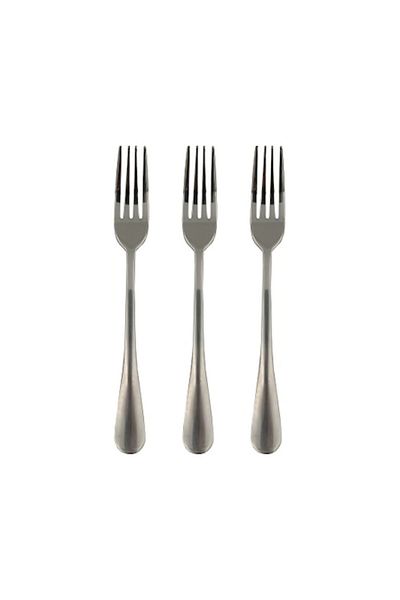 BANQUET Set 3 Forks Stainless Steel Clini Home