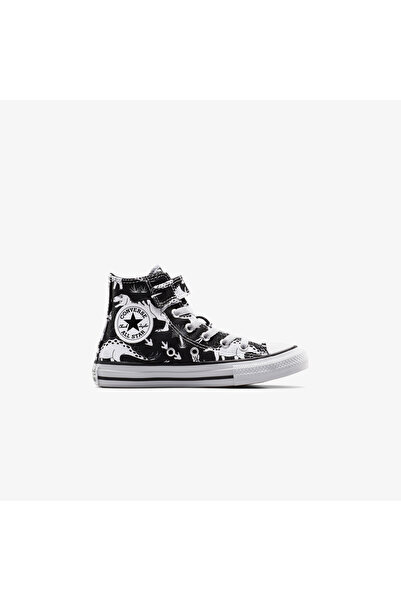 Converse Chuck Taylor All Star Dino Party Easy On Çocuk Siyah Sneaker