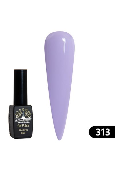 global fashion Oja semipermanenta Black Elite, Global Fashion 8 ml, 313