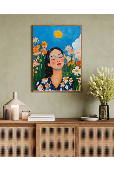 woodhomeworks Tek Parça Salon Ofis Dekor Tablo Ttk