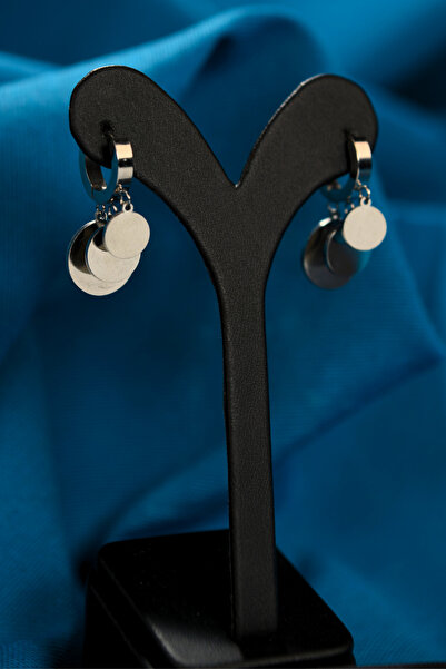 signoraerica 3 Pul Sallantılı Shakira Model Çiftli Kadın Çelik Küpe