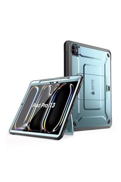 Petite Tuds Husă de protecție pentru iPad Pro 13 2024, Tuds Shield, Albastru Arctic