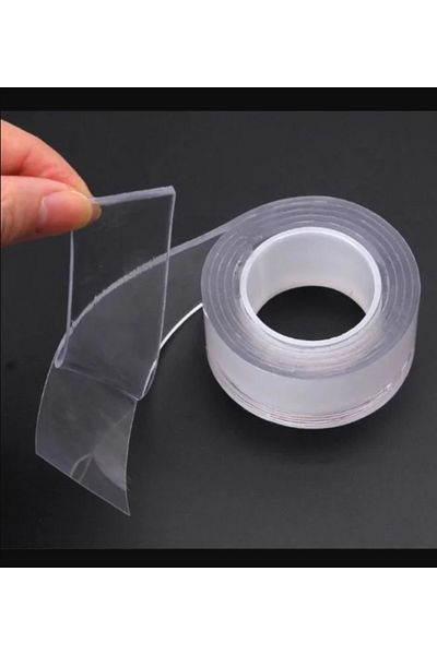 ATABY Double Sided Transparent Tape 3cm X 2m 5 Pieces