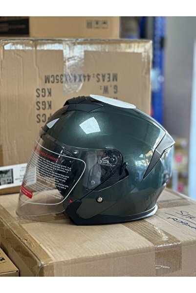 Kask JK 526 GÜNEŞ VİZÖRLÜ YARIM KASK