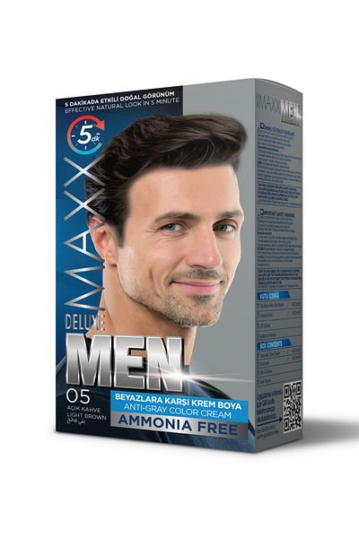 MAXX DELUXE MAXX DELUXE - Max Deluxe Ammonia-Free Men's Hair Dye