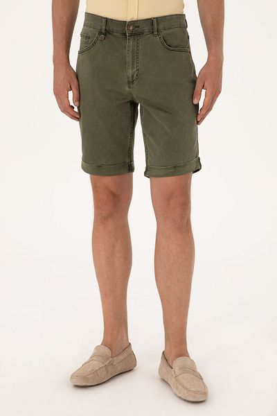 U.S. Polo Assn. شورت جان كاكي للرجال 50301847-VR027